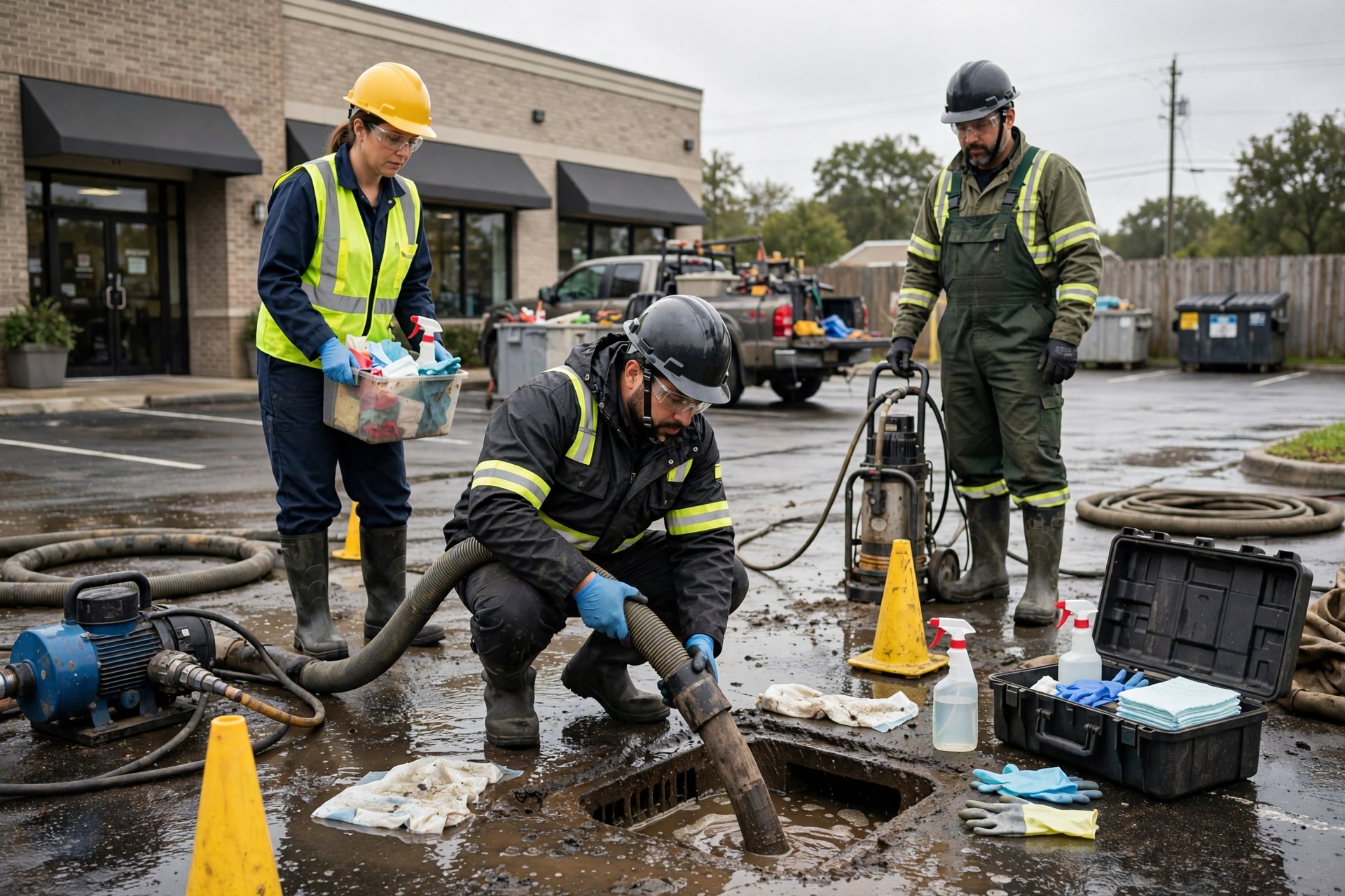 Commercial Sewage Cleanup: Protecting Businesses, Workers, and Compliance