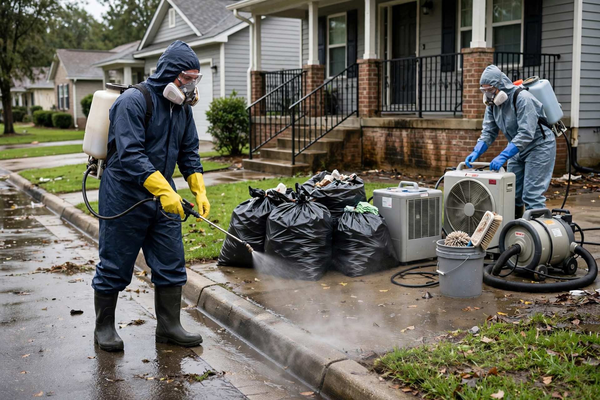 Complete Disinfection and Sanitization After Wastewater Disasters