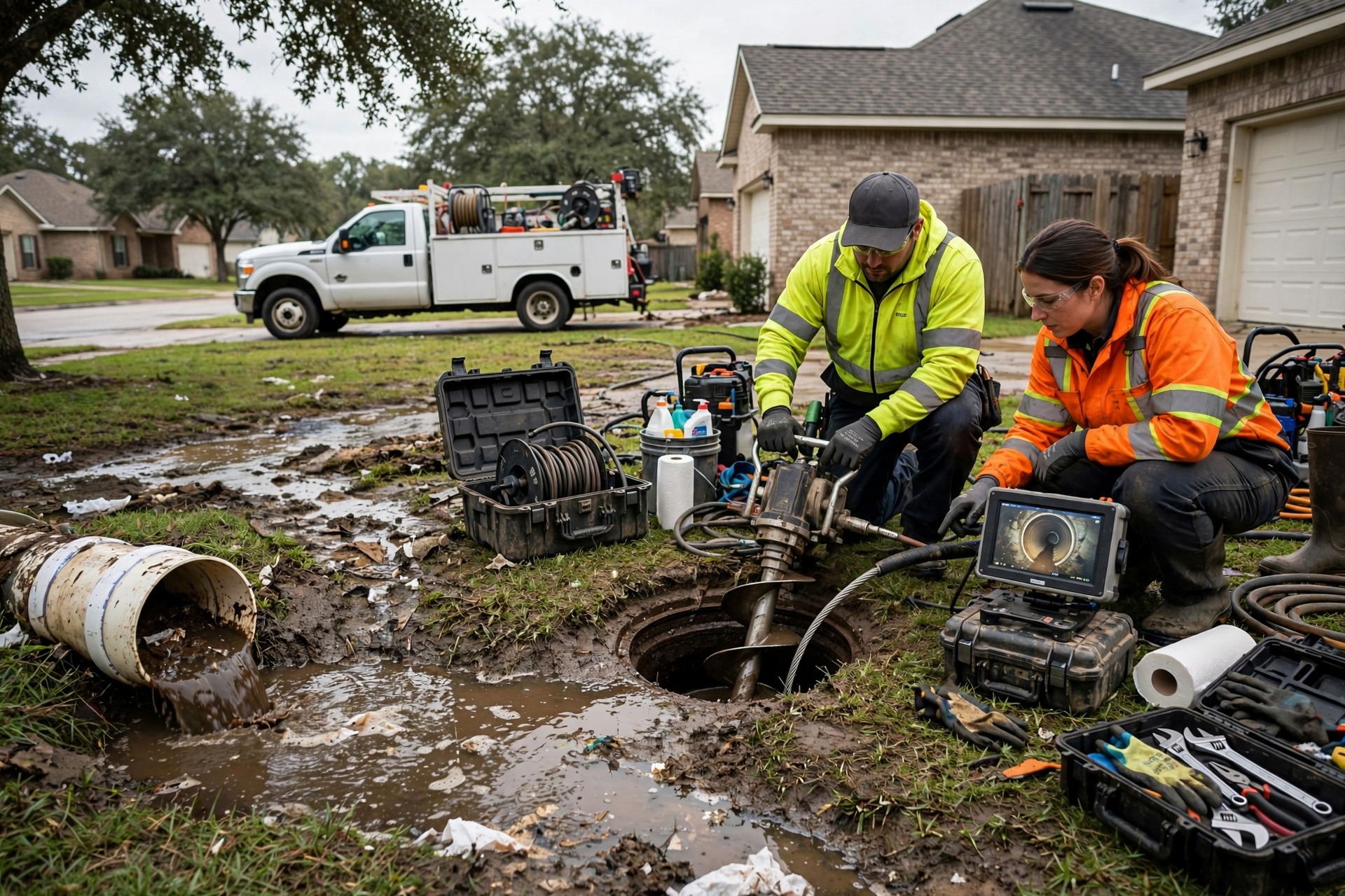 Signs of a Main Sewer Line Backup and How Professionals Restore It